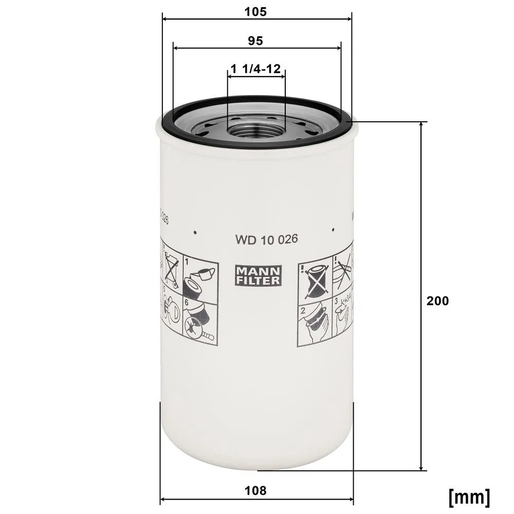 Filtru sistem hidraulic primar