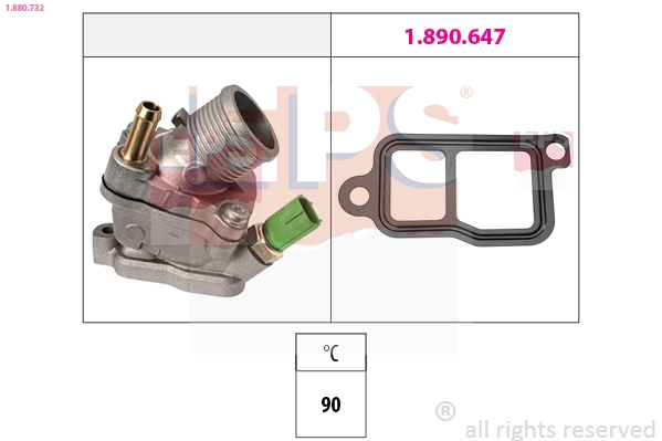 Termostat lichid racire