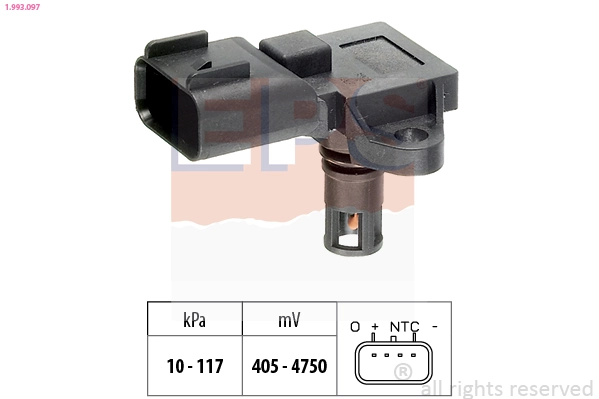 Senzor presiune aer