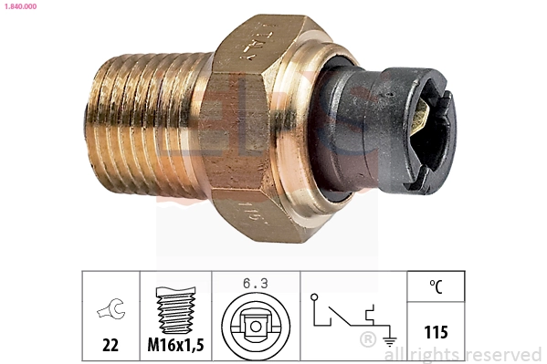 Comutator temperatura racire