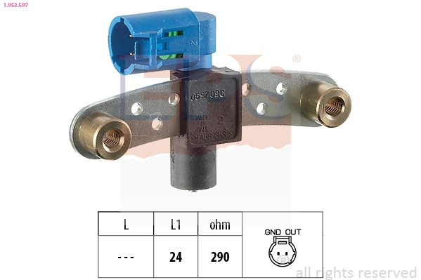 Senzor impulsuri arbore cotit