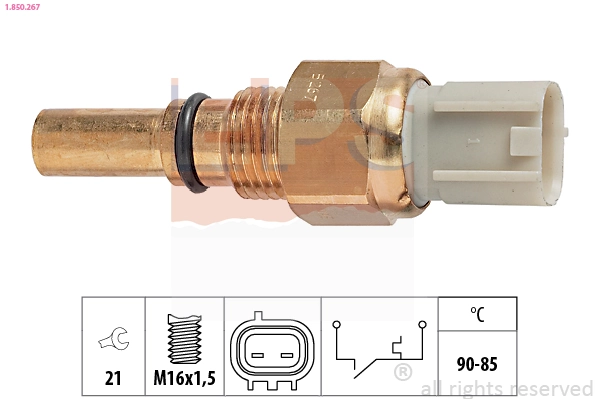 Comutator temperatura ventilator radiator