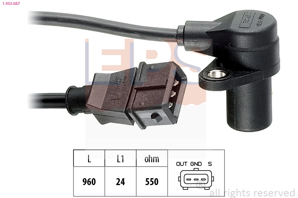 Senzor impulsuri arbore cotit