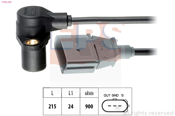 Senzor impulsuri arbore cotit