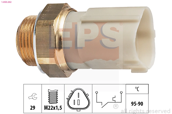 Comutator temperatura ventilator radiator