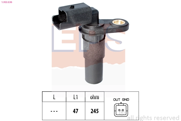 Senzor impulsuri arbore cotit