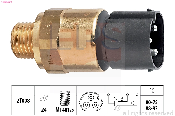 Comutator temperatura ventilator radiator