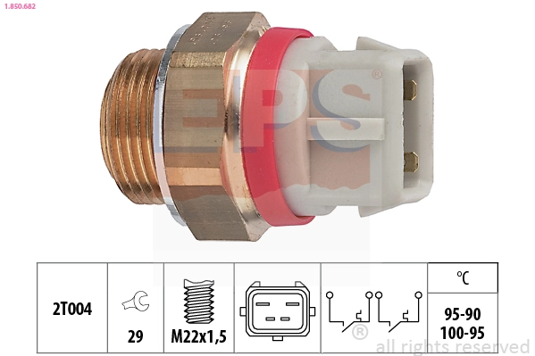 Comutator temperatura ventilator radiator