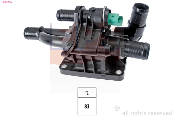 Termostat lichid racire