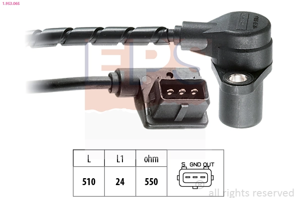 Senzor impulsuri arbore cotit