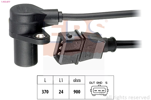 Senzor impulsuri arbore cotit