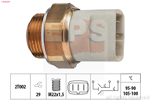 Comutator temperatura ventilator radiator