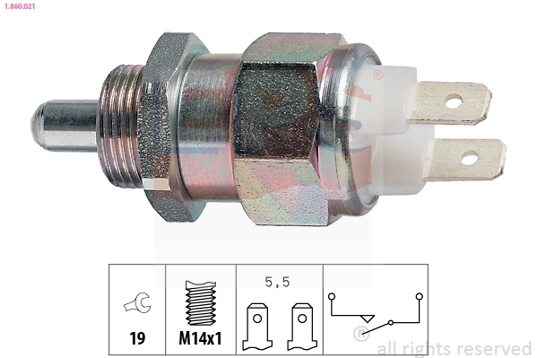 Comutator lampa marsalier