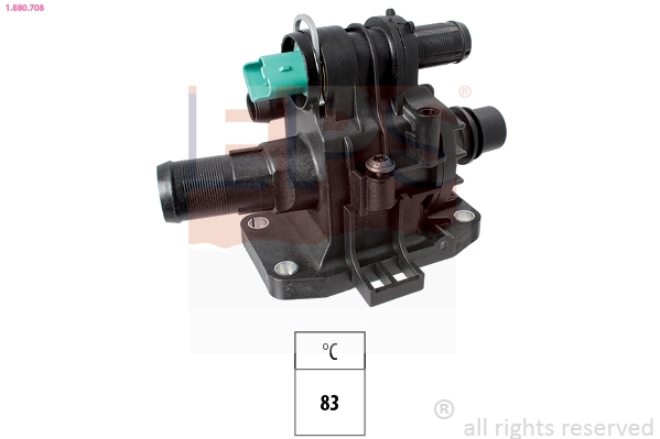 Termostat lichid racire