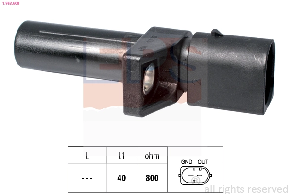 Senzor impulsuri arbore cotit