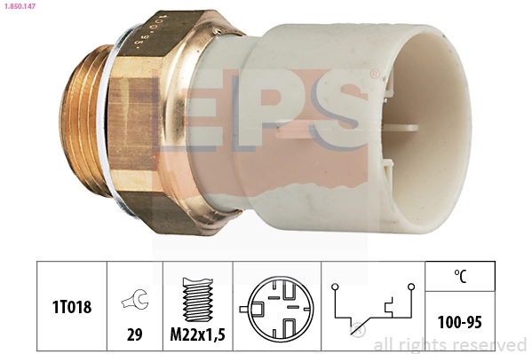 Comutator temperatura ventilator radiator