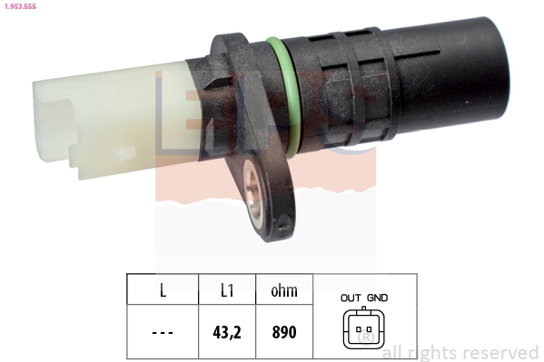 Senzor impulsuri arbore cotit