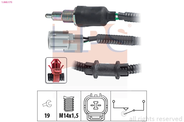 Comutator, lampa marsalier