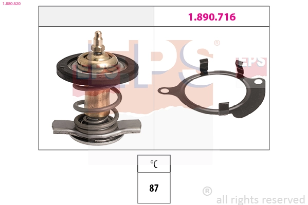 Termostat lichid racire