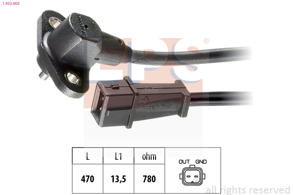 Senzor impulsuri arbore cotit