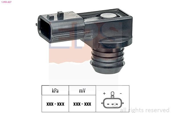 Senzor presiune amplificare frane