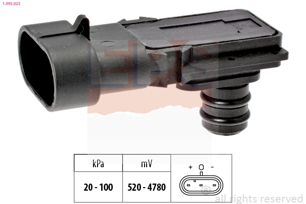 Senzor presiune aer
