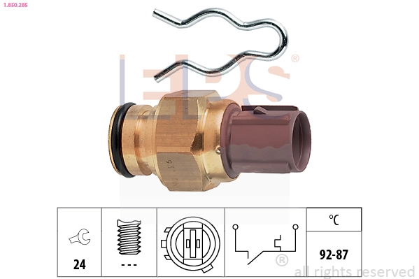 Comutator temperatura ventilator radiator