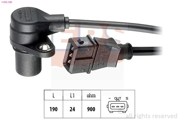 Senzor impulsuri arbore cotit