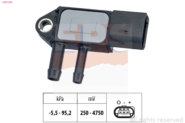 Senzor presiune amplificare frane