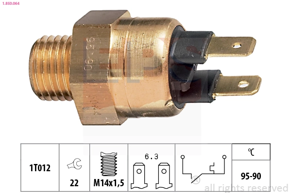 Comutator temperatura ventilator radiator