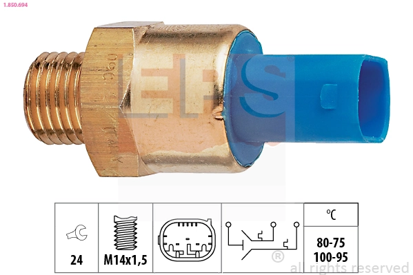 Comutator temperatura ventilator radiator