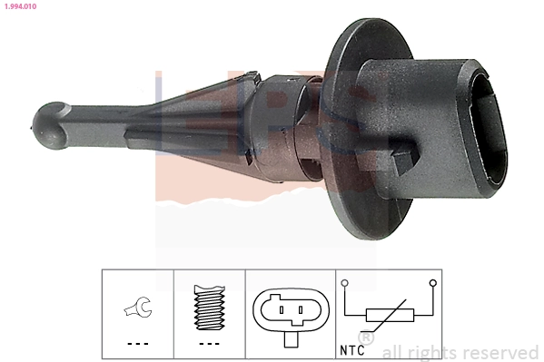 Senzor temperatura exterioara