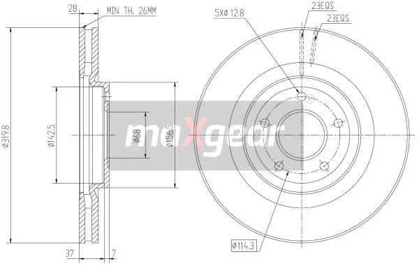 Disc frana