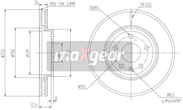 Disc frana