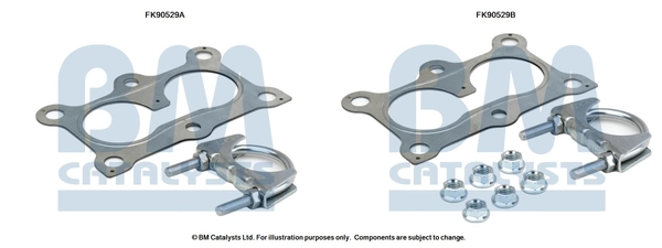 Set montaj catalizator