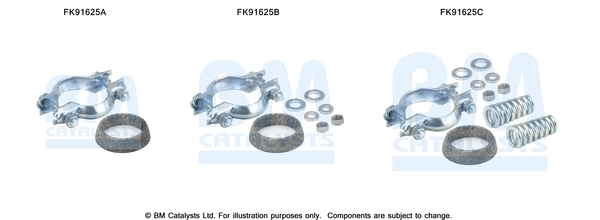 Set montare, catalizator