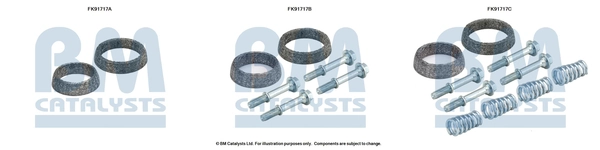 Set montaj catalizator