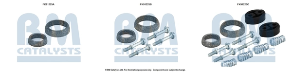 Set montaj catalizator