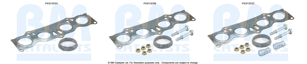 Set montaj catalizator