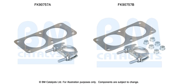 Set montaj catalizator