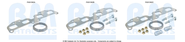 Set montaj catalizator