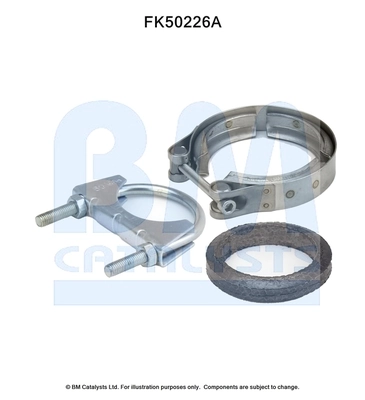 Set montare toba esapament