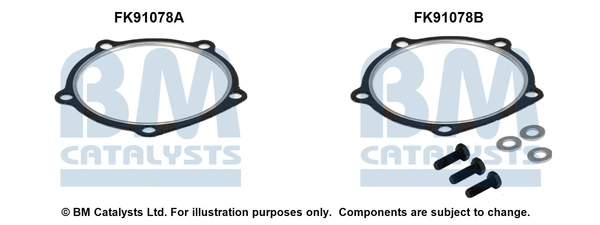 Set montaj catalizator