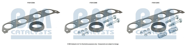 Set montaj catalizator