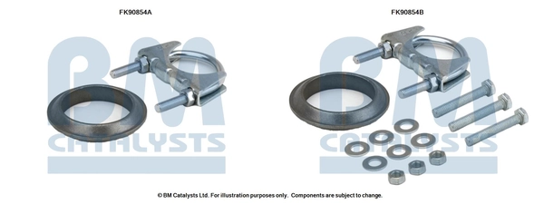 Set montaj catalizator