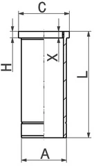 Camasa cilindru