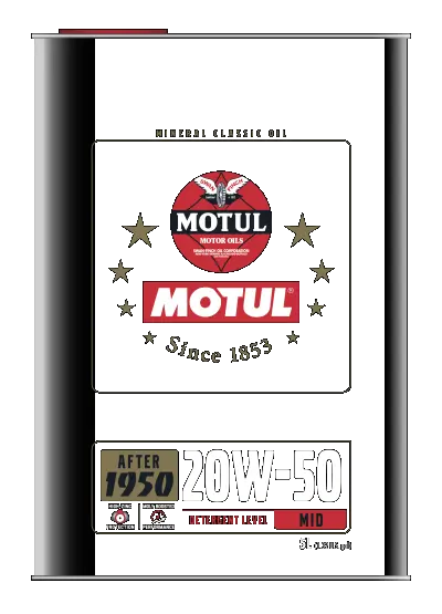 Ulei de motor MOTUL 20W-50 5L