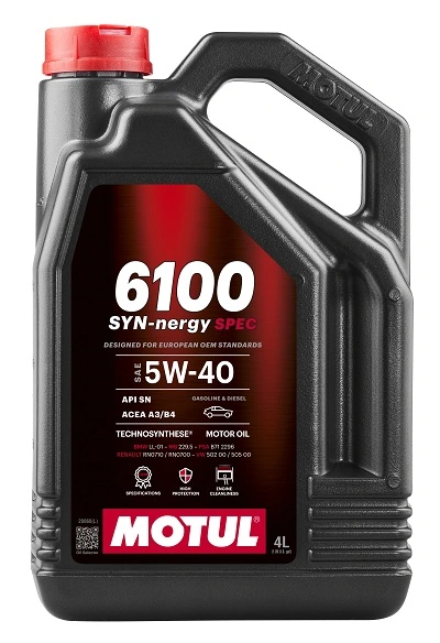 Ulei de motor MOTUL 6100 Syn-Nergy 5W-40 4L