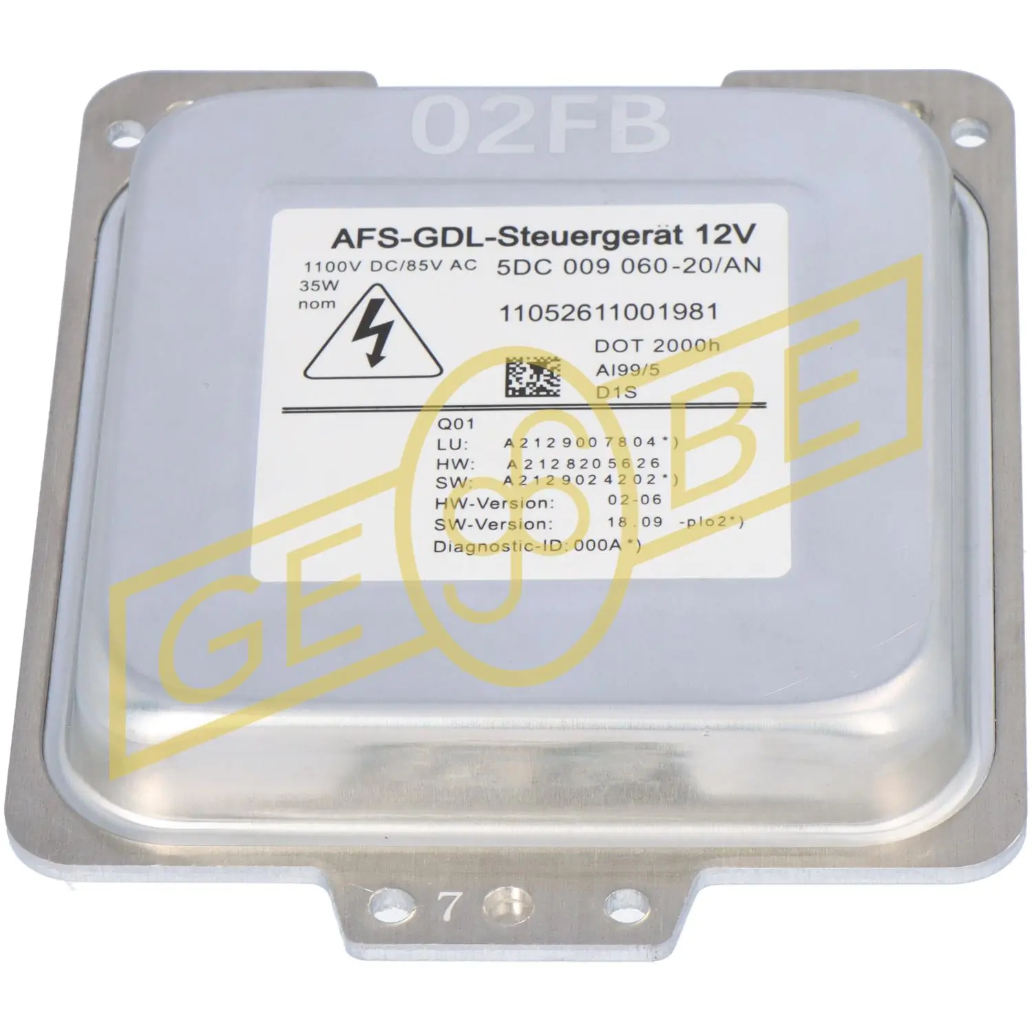 Unitate de comanda lampa cu descarcare pe gaz