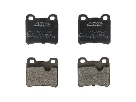 Set placute frana
